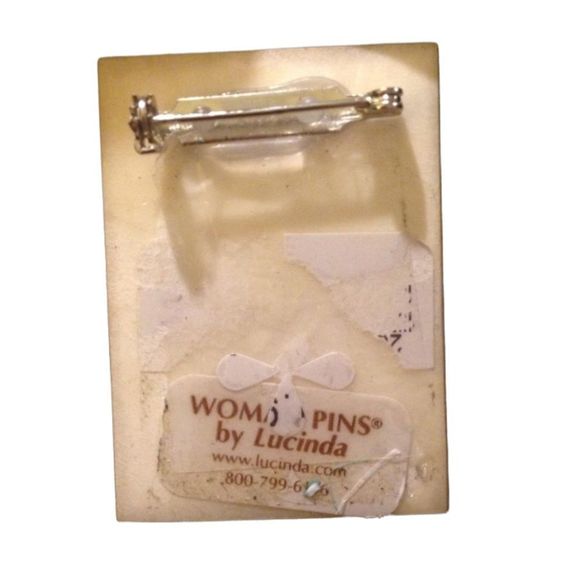 Vintage Woman Pins By Lucinda Dimensional Pin - Picture 3 of 4